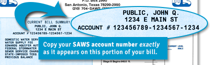 saws bill pay phone number