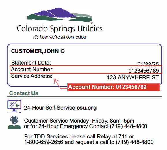 Ways to Pay Colorado Springs Utilities Bill